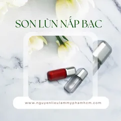VỎ SON KEM BÓNG LÙN (NẮP BẠC)