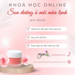 (ONLINE) KHÓA HỌC LÀM SON DƯỠNG DẠNG HỦ - Ủ MÔI MÙA LẠNH - HOT TREND