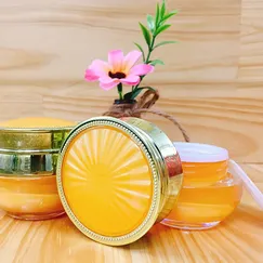 HŨ KEM HÌNH QUẠT VÀNG 15G