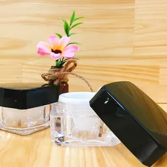 HŨ KEM VUÔNG NẮP ĐEN 20G