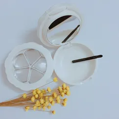 KHAY SON HOA 5 LỖ (TRẮNG)