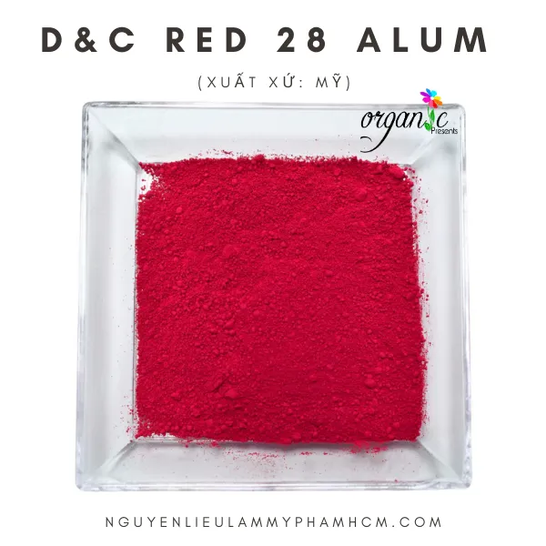 D&C RED 28 ALUM (SPECTRA - MỸ)