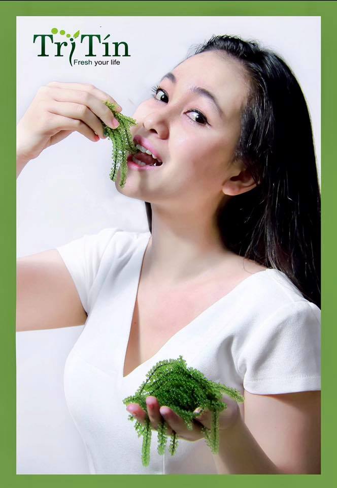 Ăn rong nho làm đẹp da Ăn rong nho làm đẹp da