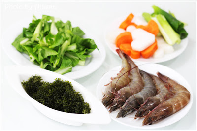 Rong nho biển nấu canh Rong nho biển nấu canh