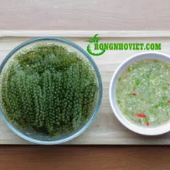 Rong nho ăn sống được không