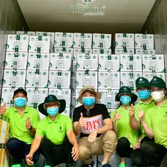 Phóng sự cung ứng thủy sản rong nho trí tín sau dịch Covid