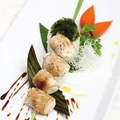 Cá hireko nướng và rong nho xào