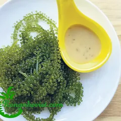 Rong nho món rau xanh cho gia đình