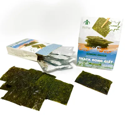 Snack rong biển rang phồng Trí Tín 20gr