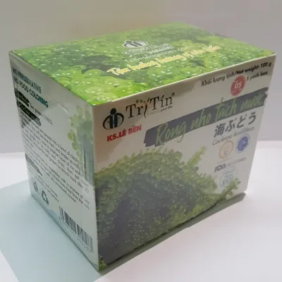 Rong nho tách nước Trí Tín hộp 100gr