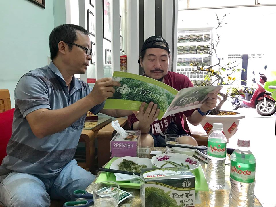 Hợp tác cùng rong nho Trí Tín Hợp tác cùng rong nho Trí Tín