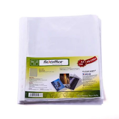 Bìa lỗ A4 Flexoffice FO - CS03
