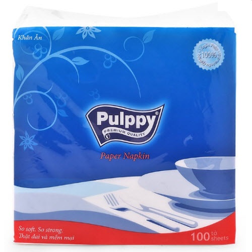 Khăn giấy ăn vuông Puply