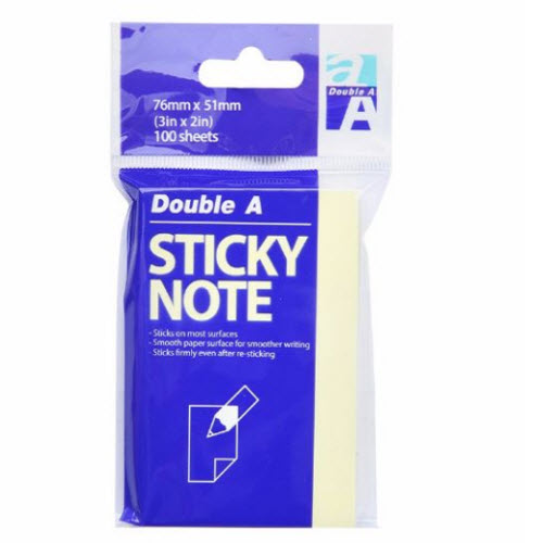 Giấy note DoubleA 3*2in (76*51mm)
