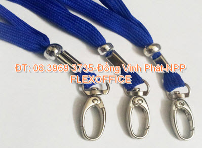 Dây poli đeo bảng tên nhân viên