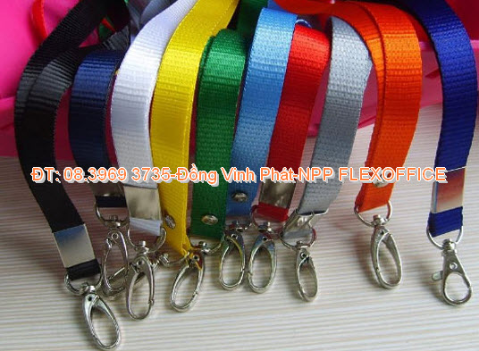 Dây lụa đeo bảng tên