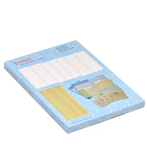 Giấy dán nhãn Tomy A4 đủ SỐ