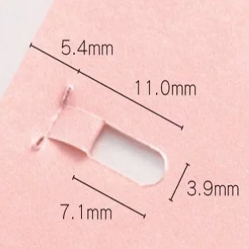 Bấm Không Dùng Kim  Plus PAPER CLINCH BTR (Bấm 5 tờ)