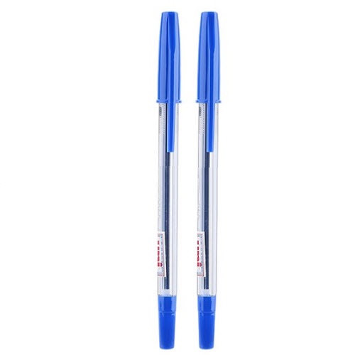 Bút Bi Đậy Nắp Uni SA-S - Mực Xanh
