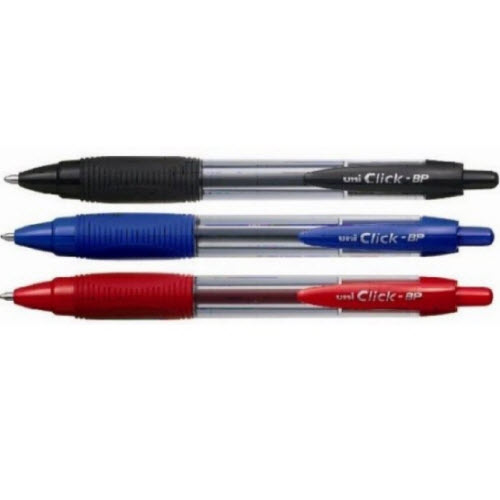 Bút Bi Bấm Uni Click-BP XSB-R7 - mực xanh