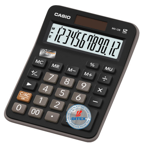 MÁY TÍNH CASIO MX12B-BK