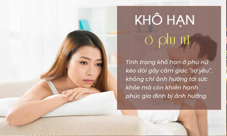 Làm thế nào để cải thiện khô hạn khi quan hệ