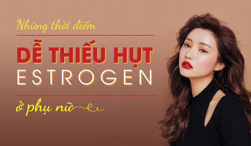 Thời điểm cần bổ sung nội tiết tố nữ