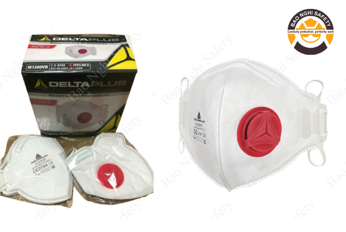 Mặt nạ lọc bụi mịn với van thở Mặt nạ lọc bụi mịn với van thở