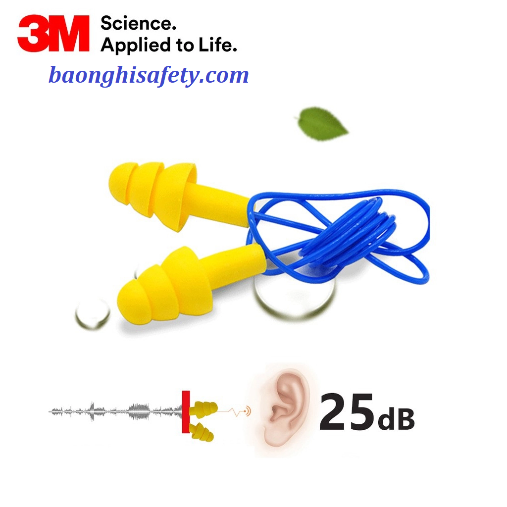 NÚT BỊT TAI 3M 3 TẦNG EAR UTRAFIT