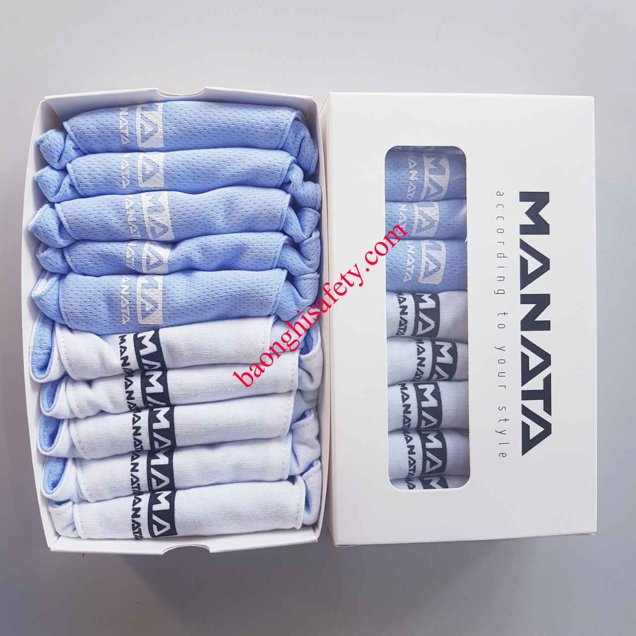 KHẨU TRANG VẢI KHÁNG KHUẨN MANATA