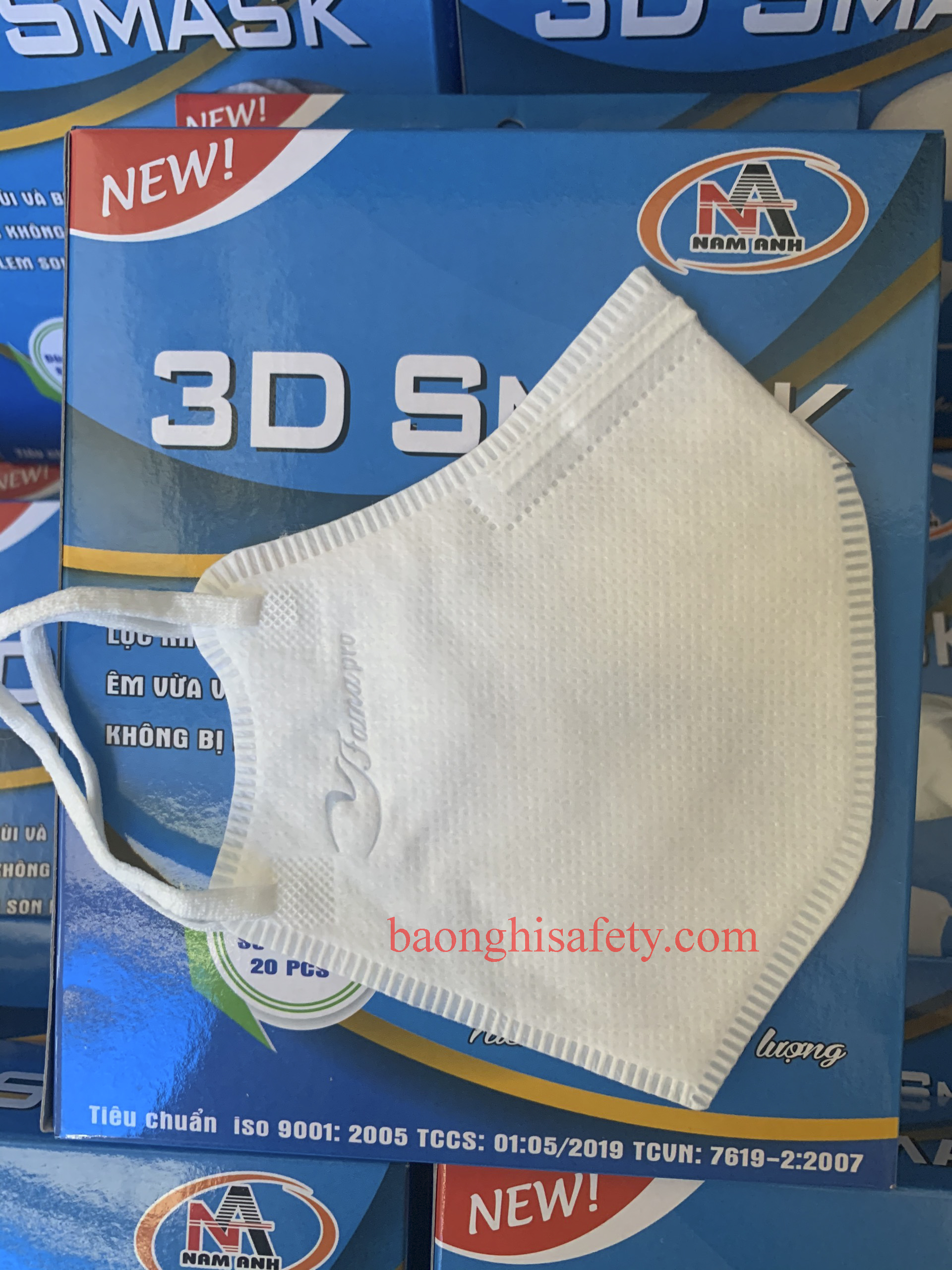KHẨU TRANG 3D SMASK NAM ANH