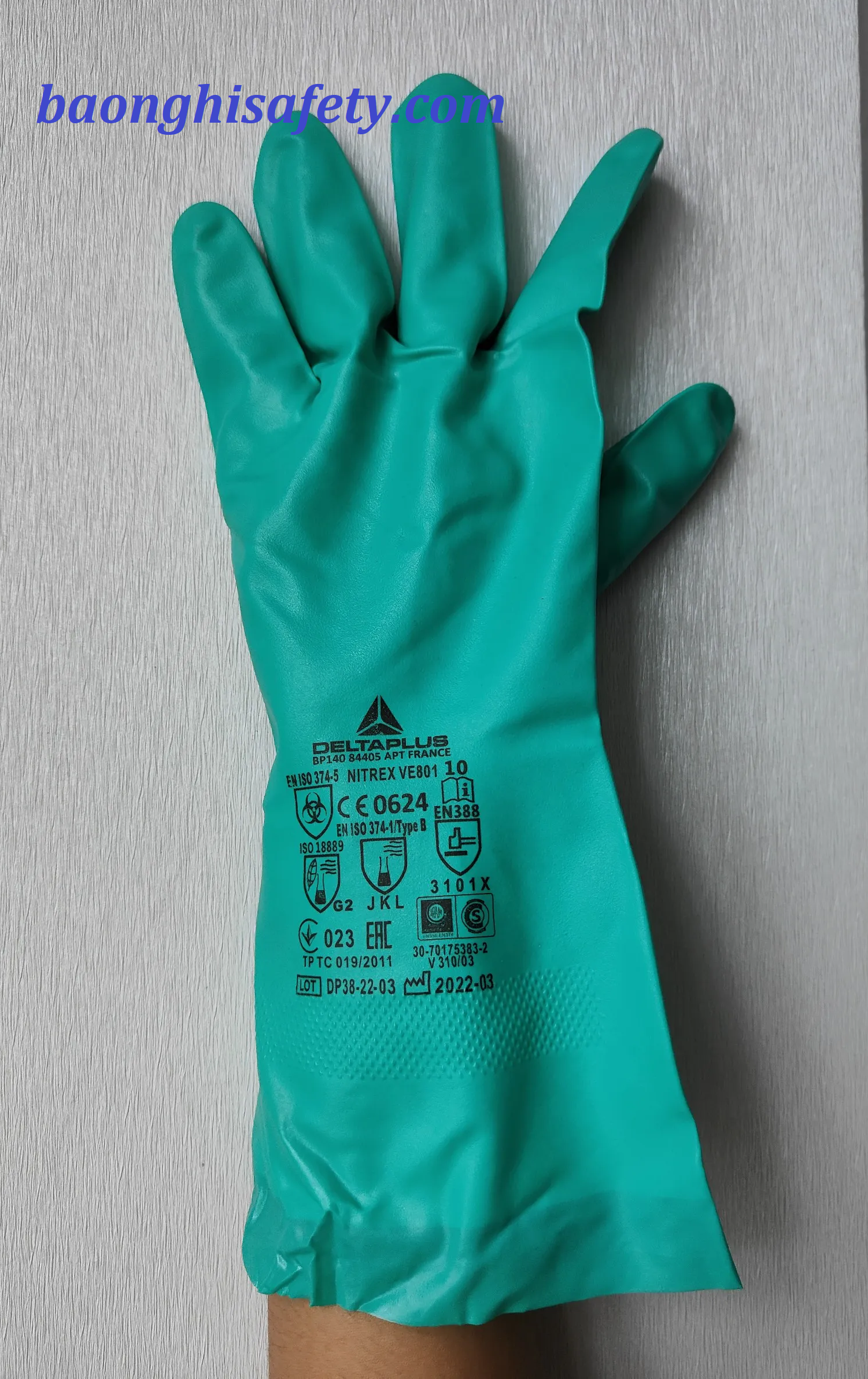 GĂNG TAY CHỐNG HÓA CHẤT : LỰA CHỌN DÙNG ĐỂ BẢO VỆ SỨC KHỎE LAO ĐỘNG