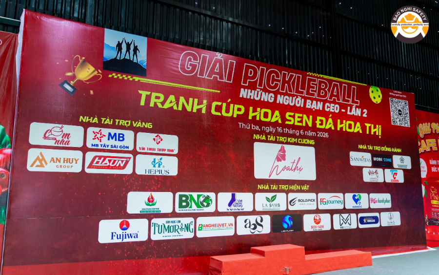 Bảo Nghi Safety Đồng Hành Cùng Giải Pickleball “Những Người Bạn CEO” Lần 2 Bảo Nghi Safety Đồng Hành Cùng Giải Pickleball “Những Người Bạn CEO” Lần 2
