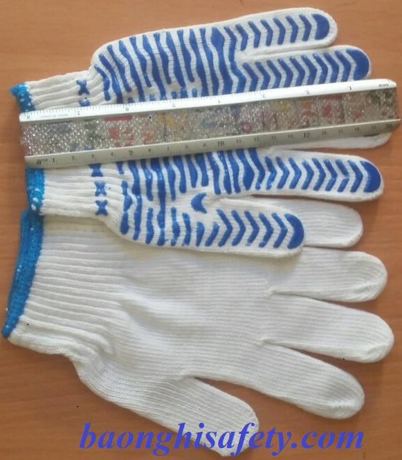 GĂNG TAY CHẤM HẠT NHỰA VUÔNG 60G
