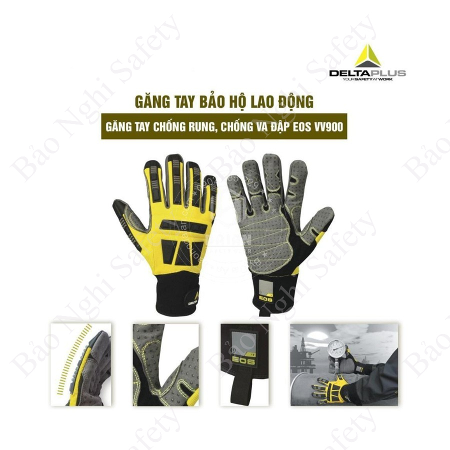 GĂNG TAY CHỐNG VA ĐẬP DELTAPLUS EOS VV900JA