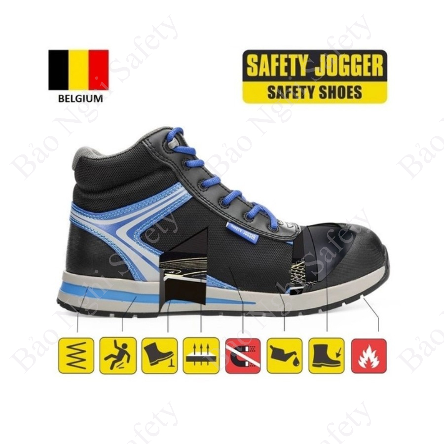 GIÀY BẢO HỘ SAFETY JOGGER TOPRUNNER S1P HRO