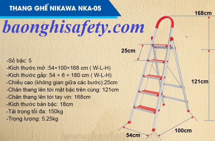 thang ghế nikawa nka 05