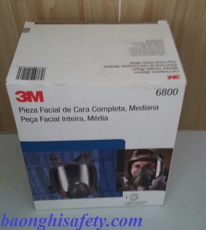 mặt nạ phòng độc toàn mặt 3m 6800