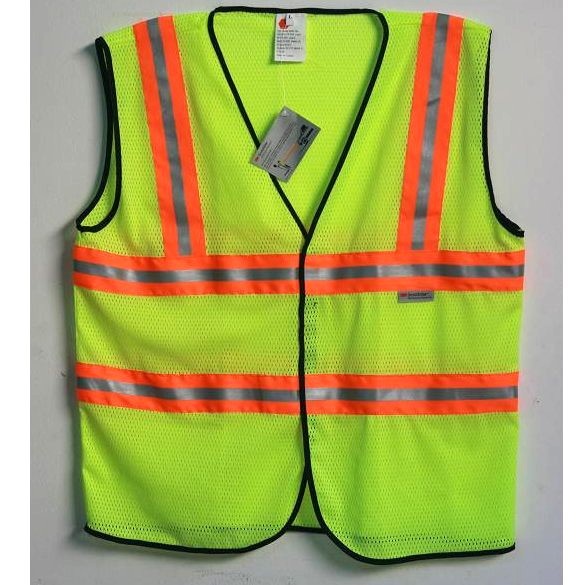 Áo phản quang 3M chuối vải-viền đen