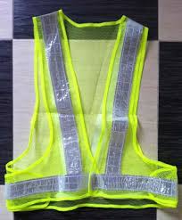 Áo phản quang chữ A màu chuối