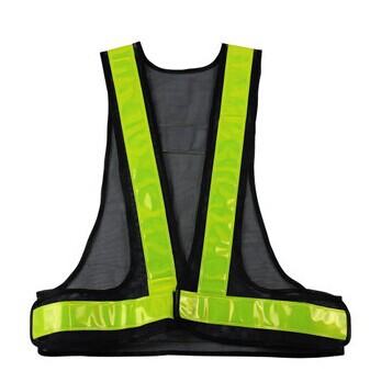 Áo phản quang chữ A màu đen