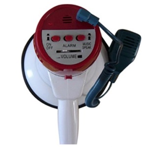 Loa pin chữa cháy cầm tay