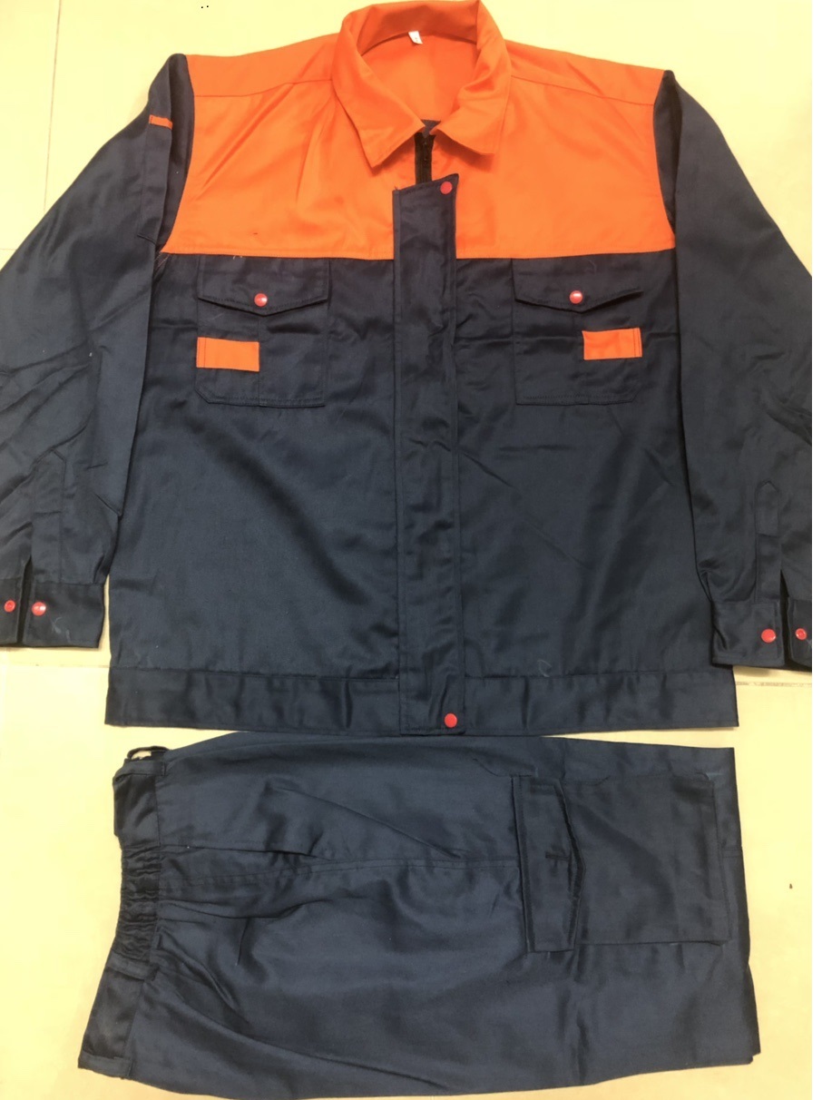 quần áo bảo hộ kaki phoi cam