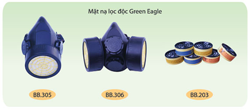 Mặt nạ lọc độc Green Eagle BB.306