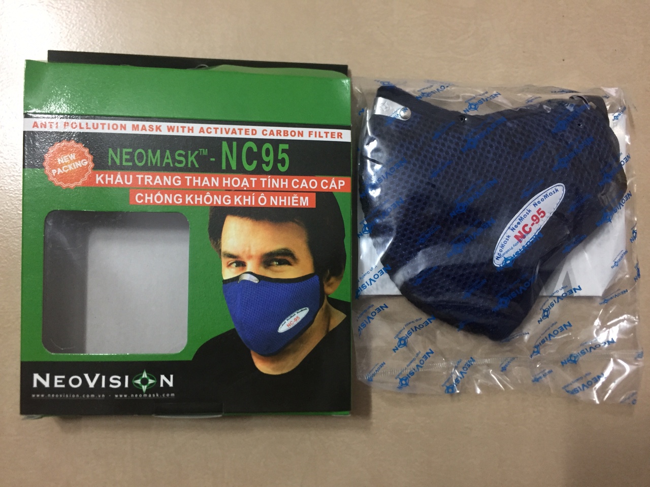 khẩu trang than hoạt tính NC95