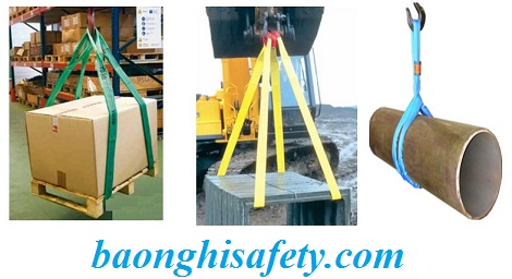 Dây cáp vải cẩu hàng