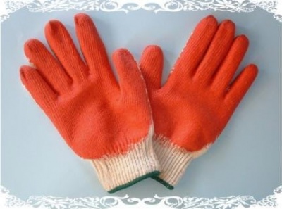 găng tay len phủ cao su kim 7