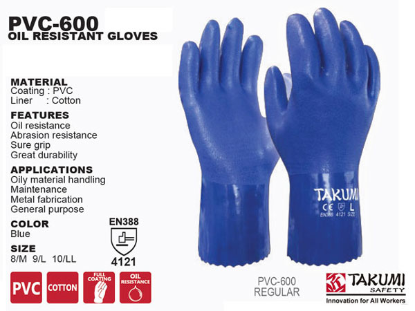 găng tay takumi pvc-600
