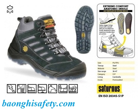 Giày bảo hộ lao động Jogger Saturnus S1P