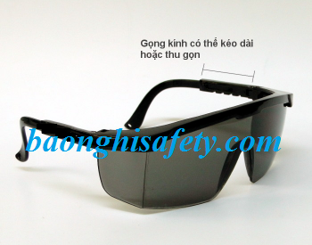 Kính bảo hộ lao động KY 151 màu đen